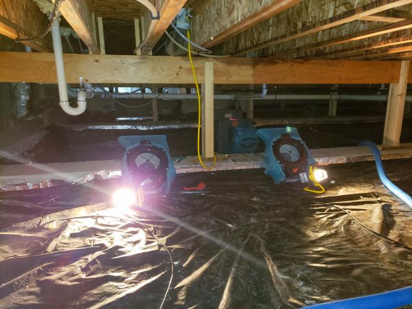 Crawlspace Water Removal in Redford